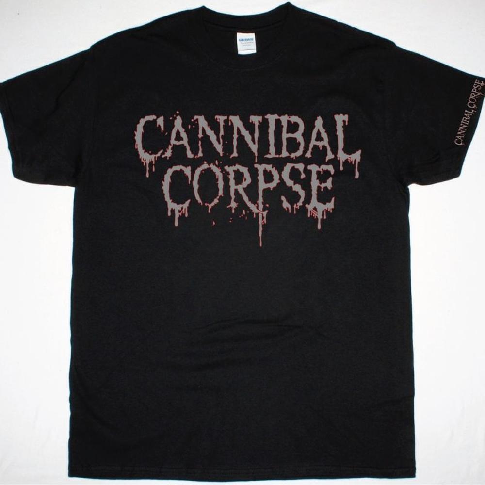 Cannibal Corpse Logo New Black T-Shirt